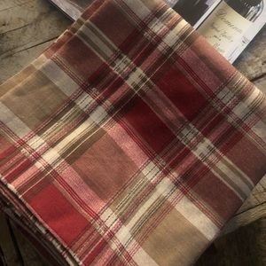 Country Plaid Valances